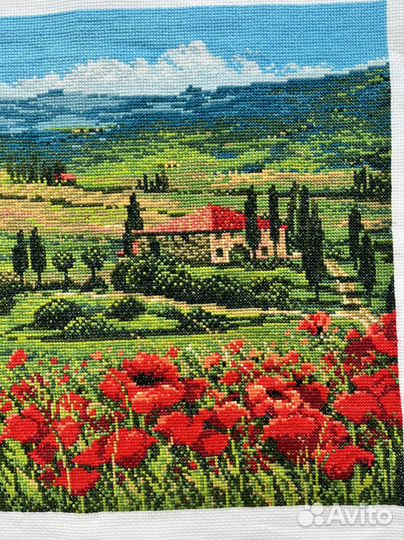 Картина вышитая крестом