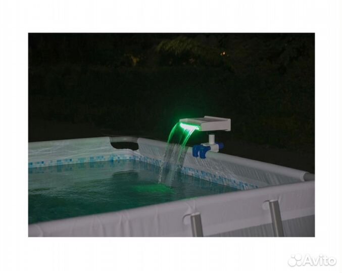 Водопад для каркасного бассейна