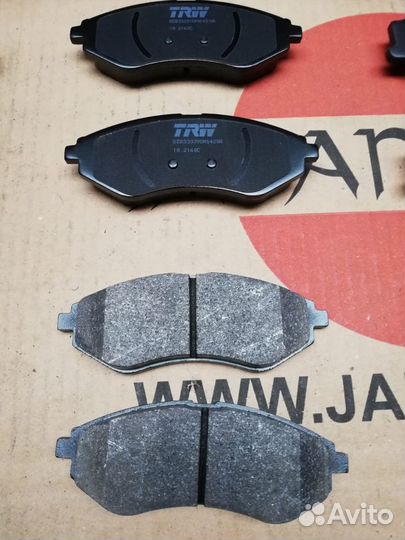 Колодки тормозные TRW Chevrolet Aveo GDB3330