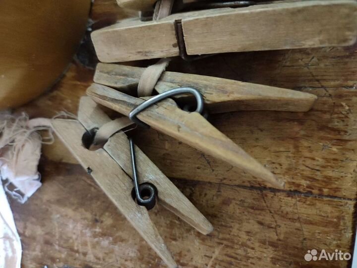 Деревянные прищепки СССР