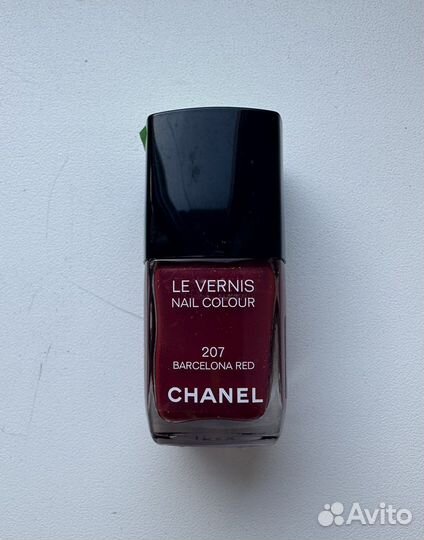 Chanel лак для ногтей 207 barcelona red