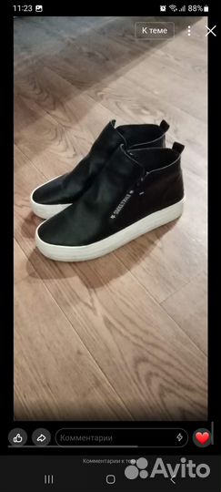 Слипоны женские 38 размер кожа