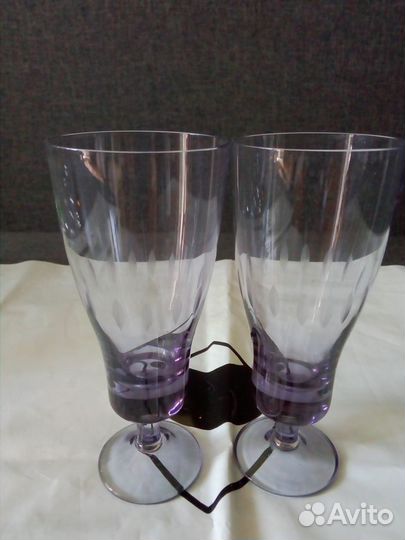 Рюмки стопки цветное стекло