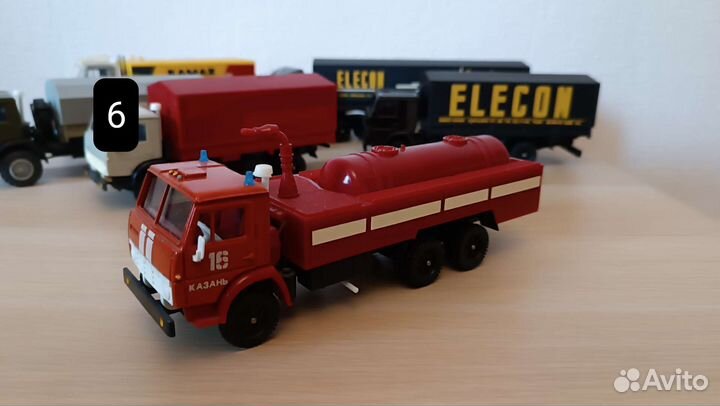 Модели СССР 1:43 камаз. комплект 9