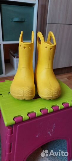 Детские резиновые сапоги Crocs с9