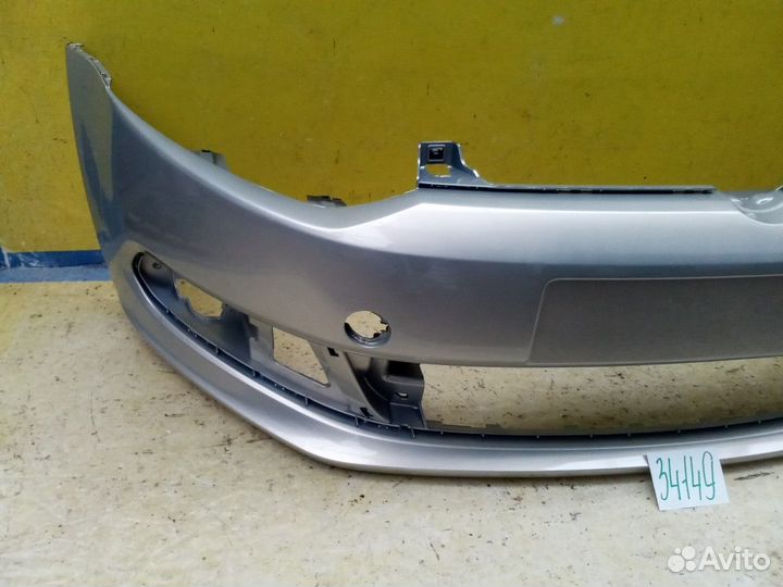 Volkswagen Polo седан Бампер передний цвет бежевый