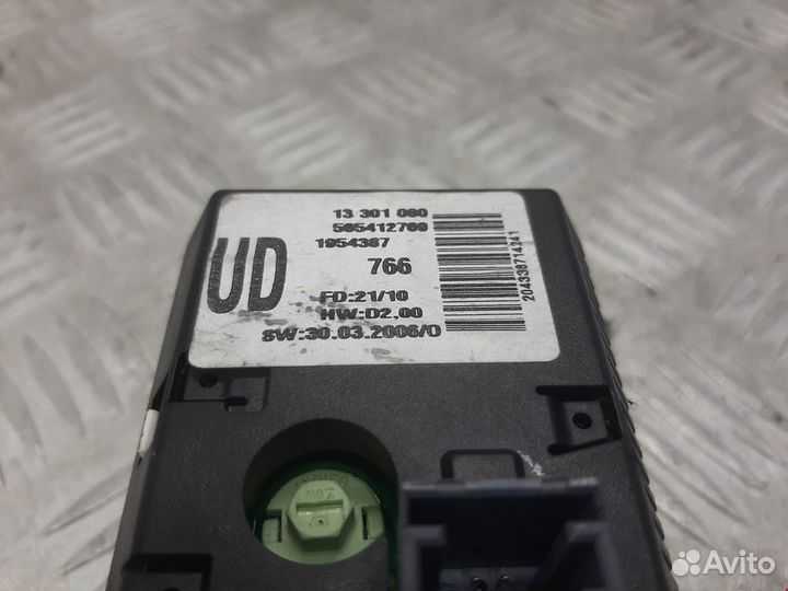 Дисплей компьютера Opel Corsa D 2007 13452422