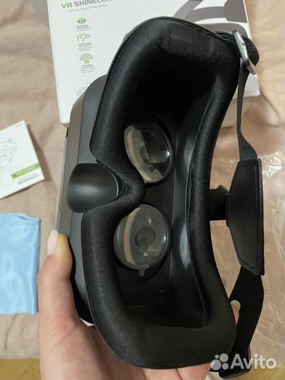 VR shinecon G13 черные очки