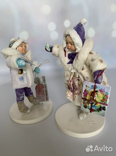 Ватные игрушки