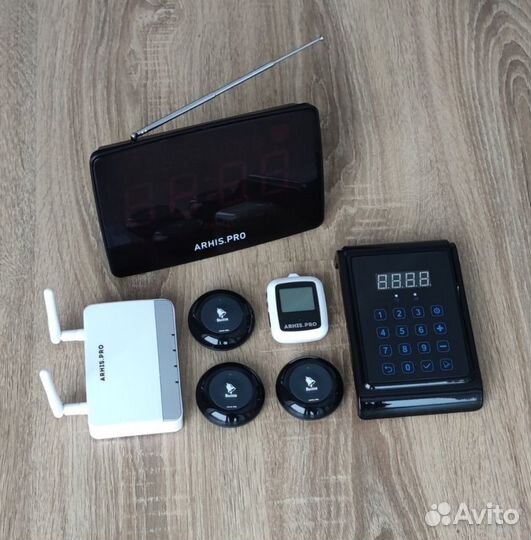 Кнопка вызова официанта модель Премиум, комплект