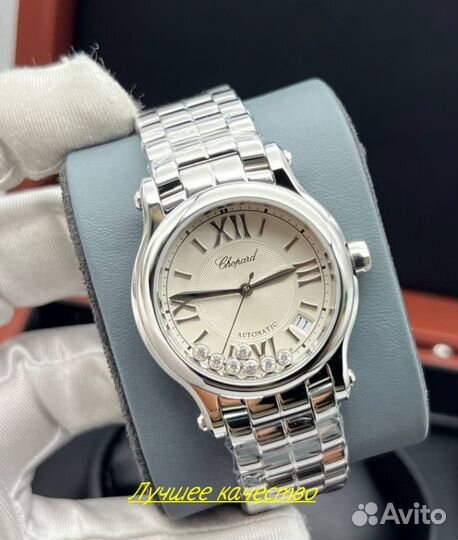 Женские кварцевые часы Chopard happy sport