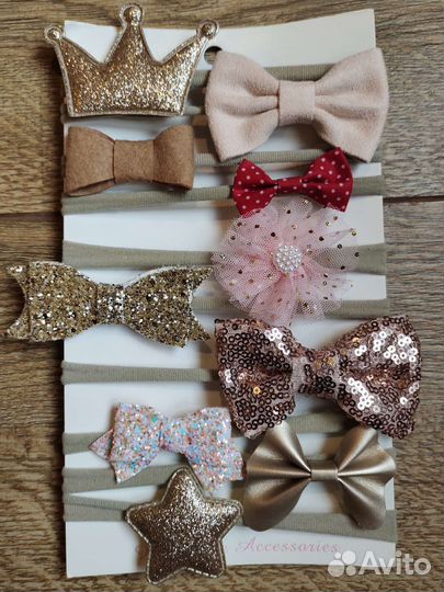 Повязки на голову для малышки