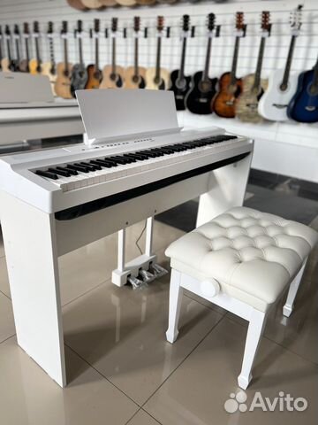 Новое Цифровое пианино Yamaha P 125 белое