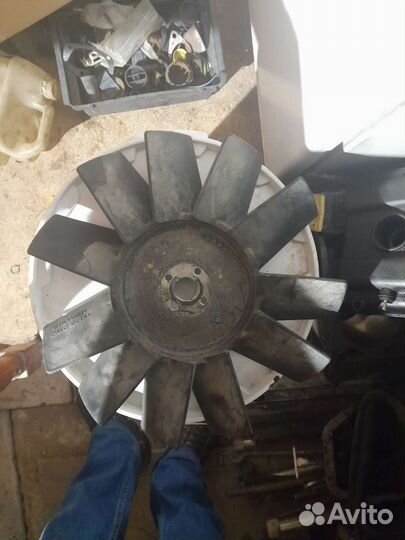 Вентилятор охлаждения на газель