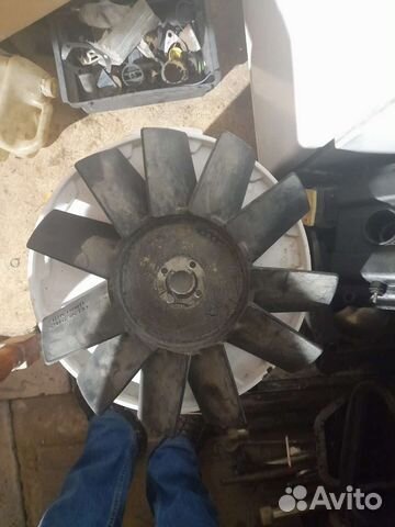 Вентилятор охлаждения на газель