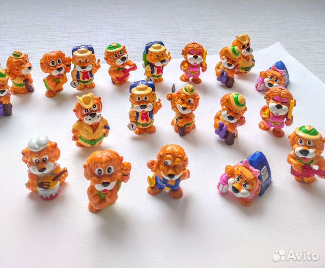 Львы из Киндер сюрприза набор