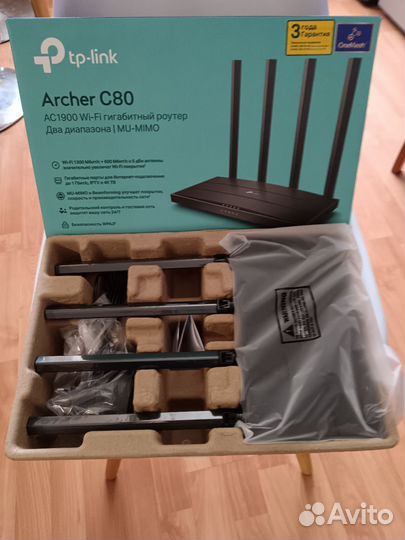 Wifi роутер tp link archer c80 ac1900