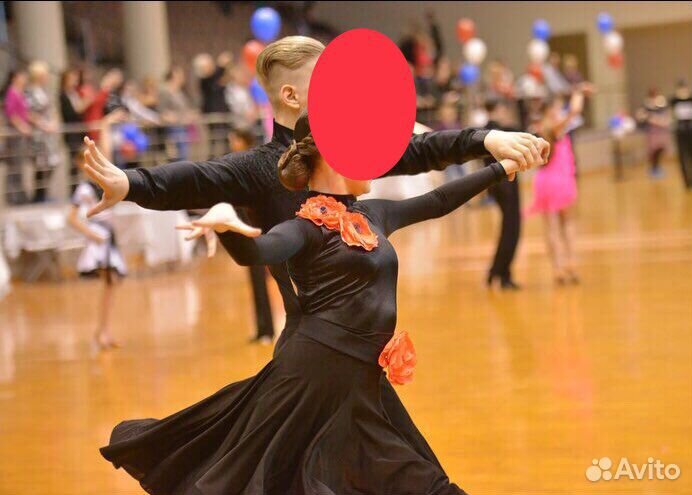 Платье для спортивных бальных танцев