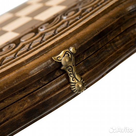 Шахматы и нарды резные Вермион 30 х 38 см бук Армения 62730