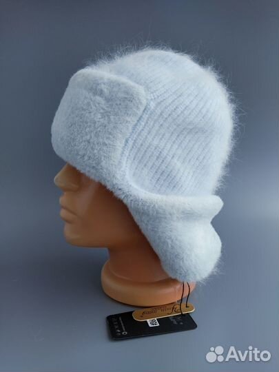 Новая шапка ушанка ангора