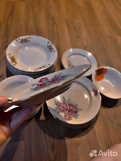 Посуда, тарелки комплект