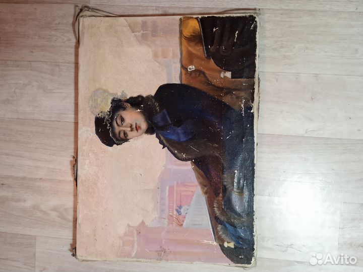 Картина репродукция незнакомка