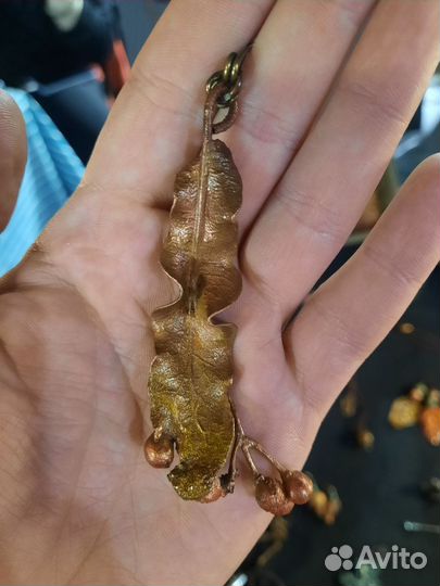 Брошь; гальванопластика;