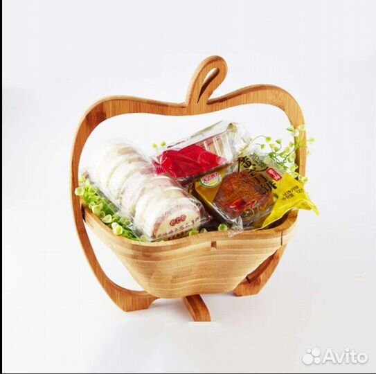 Бамбуковая фруктовая корзина