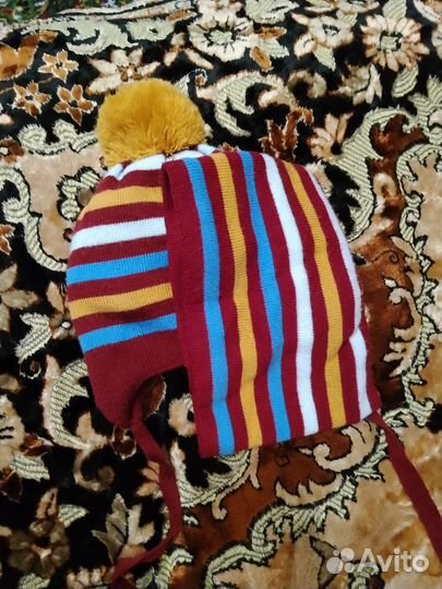 Комплект шапка, шарф