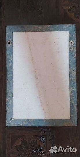 Картина из натурального камня мрамор малахит