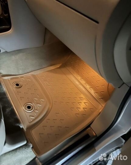 Коврики бежевые Lexus LX 570 2012-2022