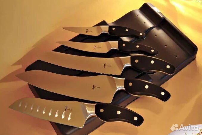 Кованные кухонные ножи из хирургической стали
