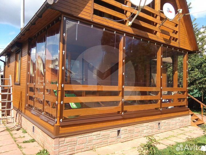 Мягкие окна. Окна для террас. Окна пвх