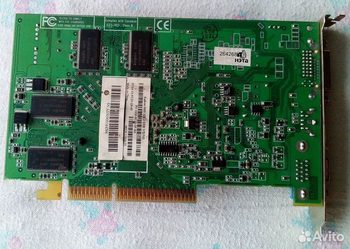 Видеокарта AGP Radeon 9600
