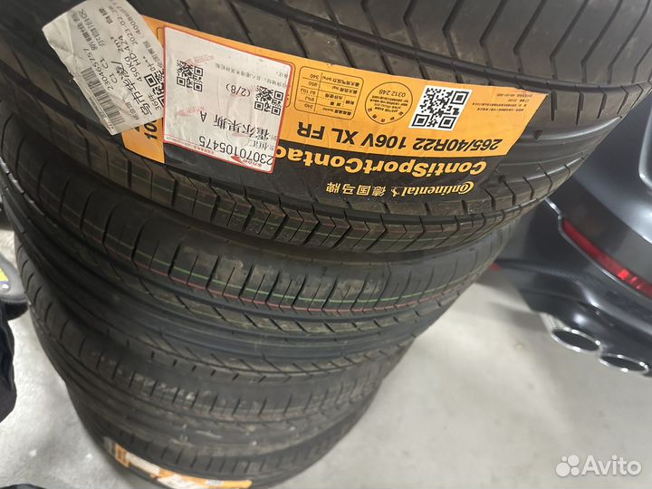 Continental ContiSportContact 6 265/40 R22 ZR