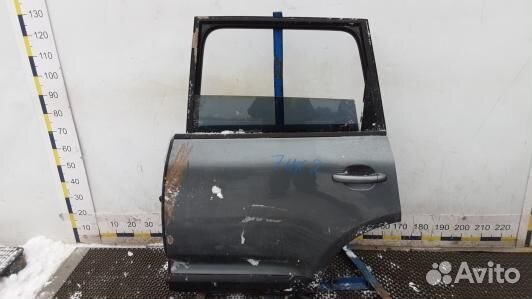 Дверь задняя левая volkswagen touareg 7L (7UK02FG0