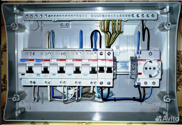 Штрабление, монтаж проводки, поиск неисправности