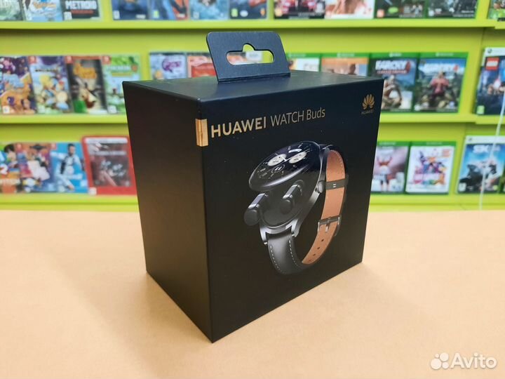 Смарт-часы с наушниками (Huawei Watch Buds)