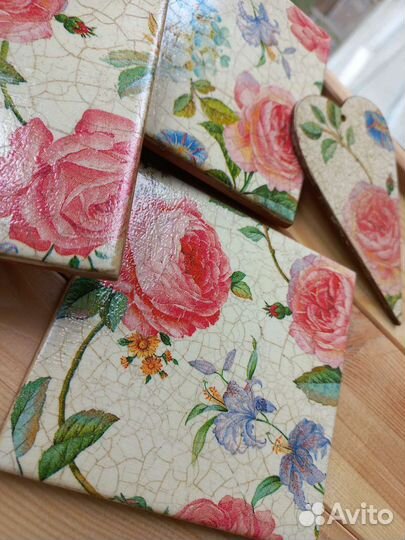 Плитка декоративная, ручная работа