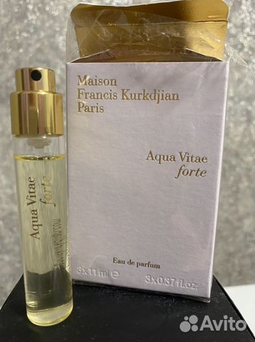 Духи Aqua Vitae Forte Maison Francis Kurkdjian