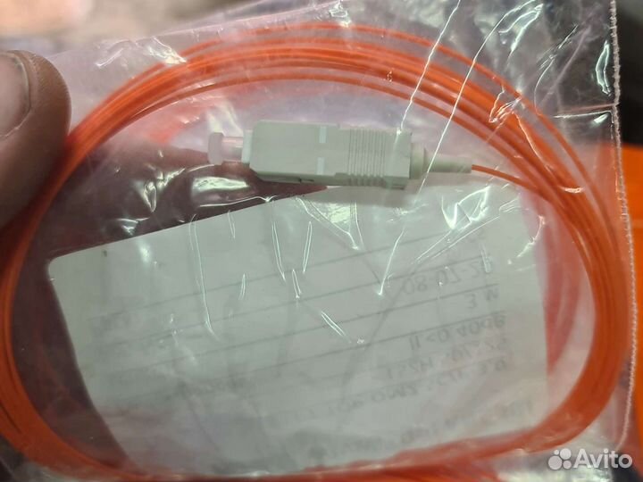 Патч корд оптический