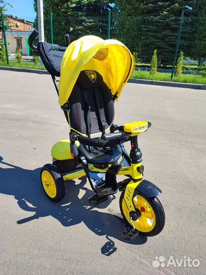 Детский трёхколёсный велосипед Lamborghini