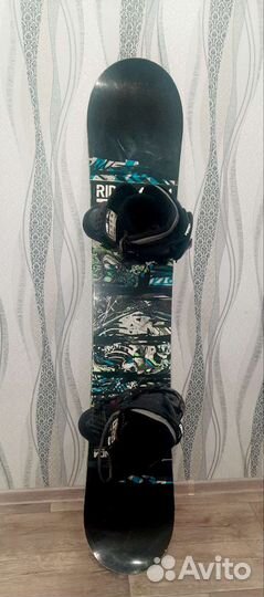 Сноуборд+ крепления+ ботинки