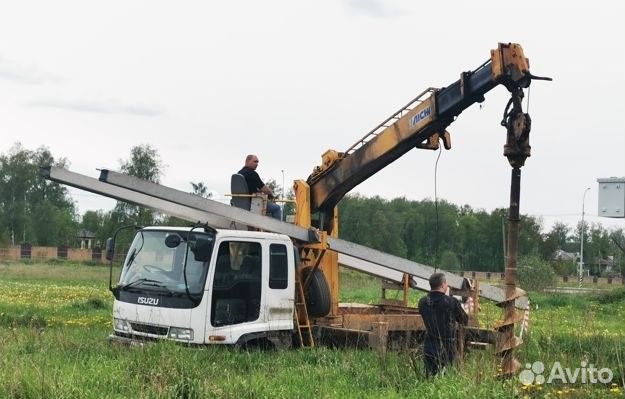 Установка/ доставка столбов св95 под электричество