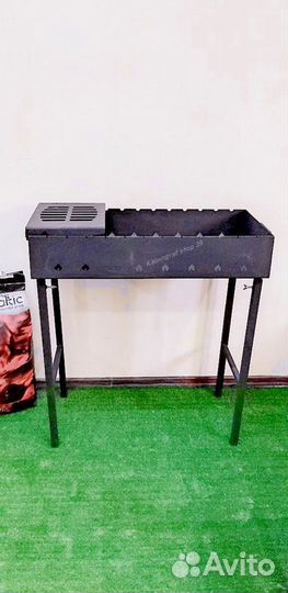 Мангал сталь 3мм разборные ножки