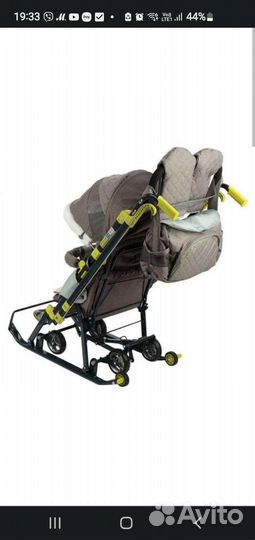 Санки коляска ника 7 3