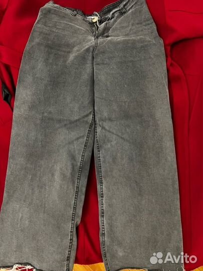 Джинсы женские широкие 46 размер