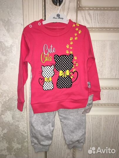 Детская одежда для девочек новая