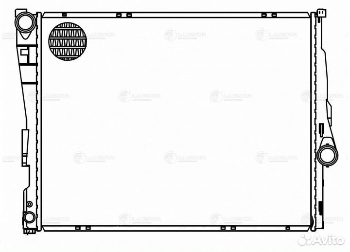 Радиатор охлаждения BMW E46 купе рестайлинг