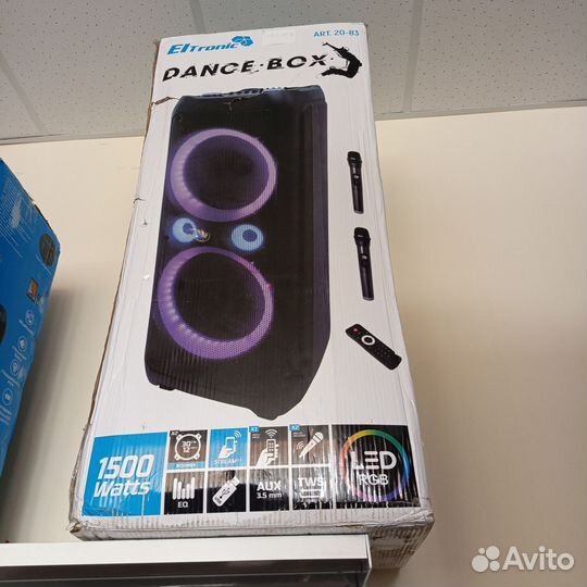 Мощная колонка eltronic 20-83 1500W